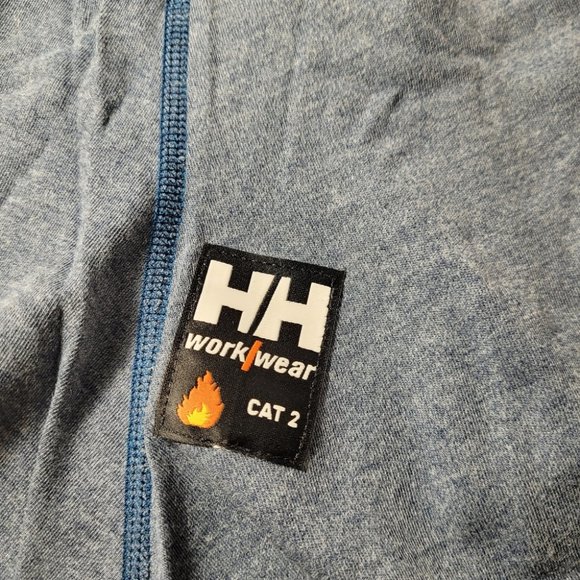 NWT Helly Hansen Workwear Fargo Flame Resistant Balaclava Royal Blue - Picture 8 of 10